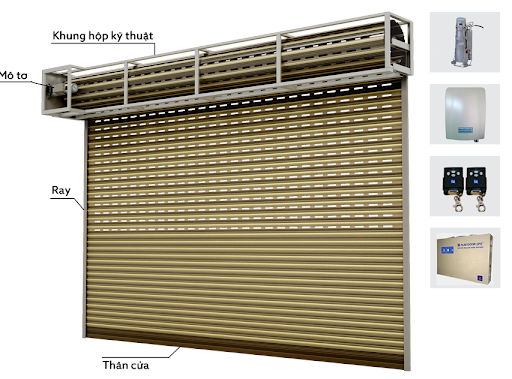 Cửa Cuốn Austdoor được Sản Xuất đồng Bộ, Chất Lượng Cao