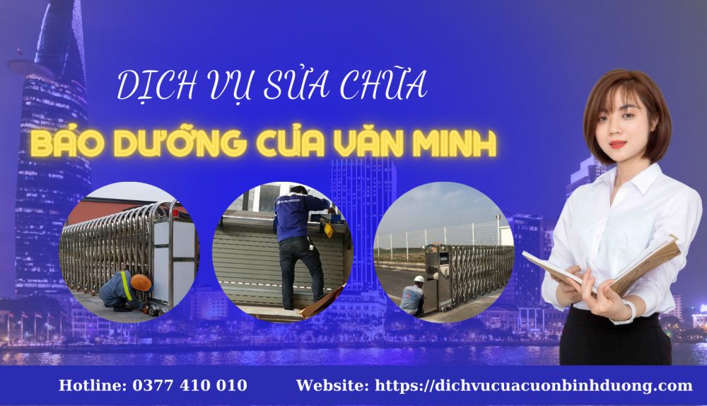 Sửa cửa cuốn tại Dĩ An.