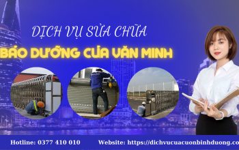 Sửa cửa cuốn tại Dĩ An.