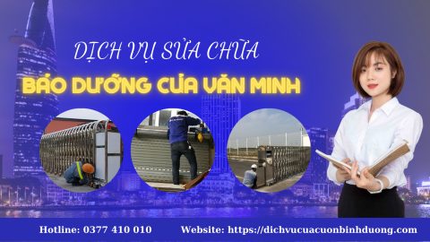 Sửa cửa cuốn tại Dĩ An.